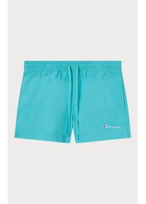 Badeshorts Champion "Icons Beachshort Short", Herren, Gr. L (50), N-Gr, aqbl, Web, Obermaterial: 100% Polyester, Badehosen Badeshorts, schnell trocknendes Gewebe, wasserabweisendes Material