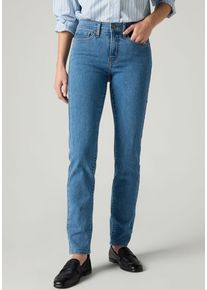 Levi's R&ouml;hrenjeans LEVI'S "312 SHAPING SLIM", Damen, Gr. 26, L&auml;nge 30, we have arrived, Denim/Jeans, Obermaterial: 80% Baumwolle, 19% Polyester, 1% Elasthan, slim fit lang, Jeans R&ouml;hrenjeans, Schmale Shaping Slim Form