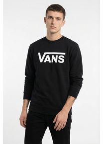 Sweatshirt Vans "VansCLASSICIIICREW", Herren, Gr. S, schwarz, Obermaterial: 100% Baumwolle, Sweatshirts Sweatshirt