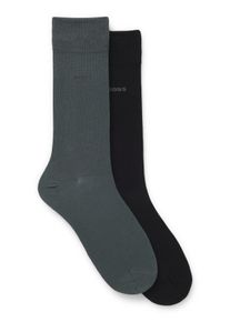 Businesssocken BOSS "2P RS Uni CC", Damen, Gr. 47-50, light, pastel gr&uuml;n 337, Baumwollmischung, normal, Socken Businesssocken, mit Markenlogo