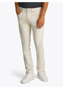 Slim-fit-Jeans Tommy Jeans "Scanton Slim", Herren, Gr. 36, L&auml;nge 34, wei&szlig; (denim wei&szlig;), Denim/Jeans, Obermaterial: 99% Baumwolle, 1% Elasthan, slim fit lang, Jeans Slim-fit-Jeans, Slim‑Fit‑Jeans mit mittlerer Leibh&ouml;he, 5‑Pocket‑Design