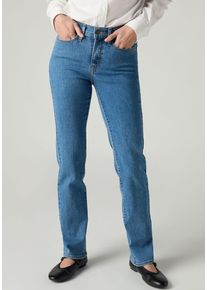 Levi's Gerade Jeans LEVI'S "314 Shaping Straight", Damen, Gr. 26, L&auml;nge 32, we have arrived, Denim/Jeans, Obermaterial: 80% Baumwolle, 19% Polyester, 1% Elasthan, gerade lang, Jeans Gerade Jeans, mit Stretch