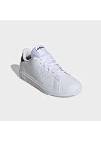 Sneaker adidas Sportswear "ADVANTAGE BASE 2.0", M&auml;dchen, Gr. 38, schwarz-wei&szlig; (cloud wei&szlig;, ftwr wei&szlig;, core schwarz), Synthetik, Textil, Schuhe Sneaker, Design auf den Spuren des adidas Stan Smith, f&uuml;r Kinder & Jugendliche