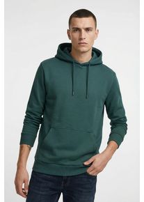 Only & Sons Kapuzensweatshirt ONLY & SONS "ONSCERES HOODIE SWEAT NOOS", Herren, Gr. L, mallard gr&uuml;n, angeraute Sweatware, Obermaterial: 57% Baumwolle, 43% Polyester, unifarben, regular fit normal, Rundhals, Rippb&uuml;ndchen, Sweatshirts Kapuzensweatshirt, Baumwollmischung, regular fit, Topseller