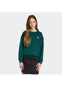Sweatshirt adidas originals "BOYFRIEND CREW", M&auml;dchen, Gr. 140, aurivy, Obermaterial: 70% Baumwolle, 30% Polyester, Rundhals, Sweatshirts Sweatshirt
