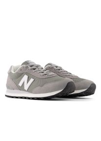 Sneaker New Balance "515", Herren, Gr. 44,5, grau (grau, wei&szlig;), Leder, Textil, Schuhe Sneaker, Topseller
