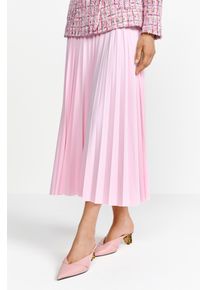 Plisseerock RICHROYAL, Damen, Gr. 38, rosa (spring blush), Web, Obermaterial: 95% Polyester, 5% Elasthan, ca. Mitte Wade, R&ouml;cke Plisseerock, mit elastischem Bund