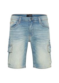 Jeansshorts Blend "Jeansshorts BHDenim", Herren, Gr. XL, N-Gr, blau (denim middle blau), Obermaterial: 98% Baumwolle CO. 2% Elasthan EL., Jeans Jeansshorts