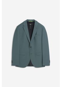 Anzugsakko Cinque "CIMONOPOLI-S", Herren, Gr. 94, gr&uuml;n, Web, Obermaterial: 53% Polyester, 43% Schurwolle, 4% Elasthan, unifarben, slim fit, runde 3-Knopf-Manschette, Sakkos Anzugsakko, mit Reverskragen
