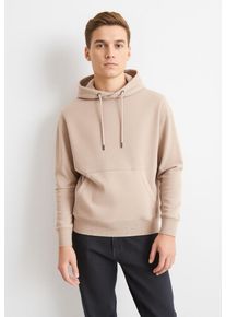 Jack & Jones Kapuzensweatshirt JACK & JONES "JJESTAR BASIC SWEAT HOOD NOOS", Herren, Gr. L, grau (mocha meringue), angeraute Sweatware, Obermaterial: 70% Baumwolle, 30% Polyester, unifarben, relaxed fit, Rundhals, Rippb&uuml;ndchen, Sweatshirts Kapuzensweatshirt, mit Rippb&uuml;ndchen