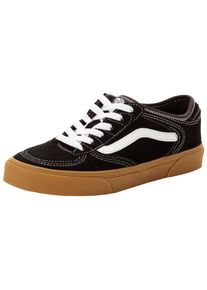Sneaker Vans "UA Rowley Classic", Herren, Gr. 36, schwarz-wei&szlig; (schwarz, wei&szlig;, gum), Leder, Schuhe Sneaker, unisex