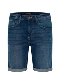 Jeansshorts 11 Project "Jeansshorts PRVetle", Herren, Gr. XL, N-Gr, blau (denim middle blau), Obermaterial: 98% Baumwolle CO. 2% Elasthan EL., Jeans Jeansshorts