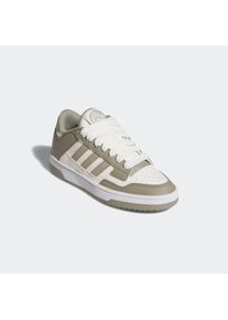 Sneaker adidas Sportswear "RAPID COURT LOW", M&auml;dchen, Gr. 38,5, wei&szlig; (silber pebble, cloud wei&szlig;, ftwr wei&szlig;), Synthetik, Schuhe Sneaker, f&uuml;r Kinder & Jugendliche