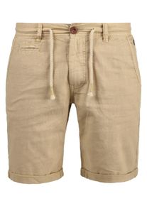 Shorts Blend "Shorts BHLias", Herren, Gr. XXL, N-Gr, beige (chalk stone), Obermaterial: 55% Leinen LI. 45% Baumwolle CO., Hosen Shorts
