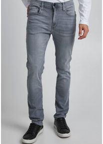 Slim-fit-Jeans Blend "JET MULTIFLEX", Herren, Gr. 34, L&auml;nge 34, grau (denim grau), Denim/Jeans, Obermaterial: 91% Baumwolle, 7% Polyester, 2% Elasthan, clean, slim fit lang, Jeans Slim-fit-Jeans, Baumwollmischung, slim fit