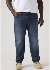 LEVI'S&reg; PLUS Tapered-fit-Jeans LEVI'S PLUS "502 TAPER B&T", Herren, Gr. 46, L&auml;nge 34, blau expanse, Denim/Jeans, Obermaterial: 99% Baumwolle, 1% Elasthan, bequem lang, Jeans Tapered-fit-Jeans, mit Stretch