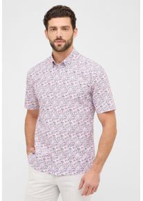 Kurzarmhemd Eterna "MODERN FIT", Damen, Gr. XXL, US-Gr&ouml;&szlig;en, rot, 100% Baumwolle, tailliert, Hemden Kurzarmhemd, EASY IRON (b&uuml;gelleicht)