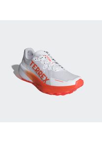 Trailrunningschuh adidas terrex "AGRAVIC 3", Herren, Gr. 47, orange (cloud wei&szlig;, semi impact orange, dash grau), Synthetik, Textil, Schuhe Trailrunningschuh, Trail-Runningschuhe