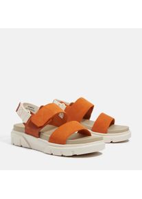 Sandale Timberland "GREYFIELD SANDAL BACKSTRAP SANDAL", Damen, Gr. 40, md org suede, Leder, Schuhe Sandale