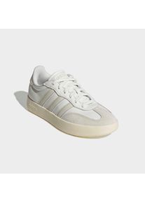 Sneaker adidas Sportswear "BARREDA", Damen, Gr. 36, core wei&szlig;, aluminium, wonder wei&szlig;, Leder, Synthetik, Schuhe Sneaker, inspiriert vom Design des adidas handball spezial