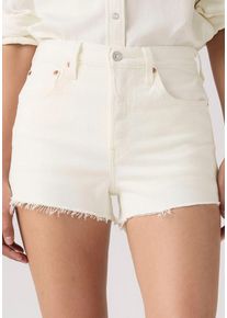 Levi's Shorts LEVI'S "501 ORIGINAL SHORT", Damen, Gr. 29, N-Gr, disco nights cut hem stf, Web, Obermaterial: 97% Baumwolle, 2% Polyester, 1% Elasthan, figurbetont kurz, Hosen Shorts, Sommerhose 501 Collection