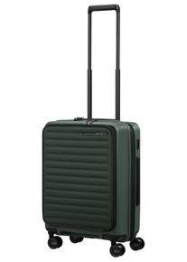 Hartschalen-Trolley Samsonite "RESTACKD, verschiedene Gr&ouml;&szlig;en und Farben", Damen, Gr. B/H/T: 40cm x 55cm x 23cm 42 l, gr&uuml;n (sage), Polypropylen, unifarben, Koffer Hartschalen-Trolley, Reisekoffer mit TSA Schloss Volumenerweiterung Packtaschen