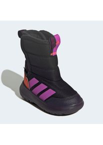 Winterstiefel adidas Sportswear "WINTERPLAY KIDS", M&auml;dchen, Gr. 24, lila (core schwarz, lila burst, impact orange), Textil, Schuhe Winterstiefel, f&uuml;r Kinder