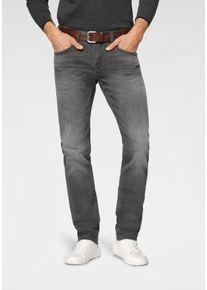 PME-Legend Regular-fit-Jeans PME LEGEND "Nightflight PTR120", Damen, Gr. 46, L&auml;nge 34, grau (stone mid grau), Denim/Jeans, Obermaterial: 98% Baumwolle, 2% Elasthan, regular fit lang, Jeans Regular-fit-Jeans, in verschiedenen Waschungen - Regular Fit