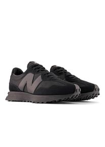 Sneaker New Balance "MS327", Herren, Gr. 47,5, schwarz (schwarz, schwarz), Synthetik, Textil, Schuhe Sneaker