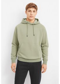 Jack & Jones Kapuzensweatshirt JACK & JONES "JJESTAR BASIC SWEAT HOOD NOOS", Herren, Gr. L, gr&uuml;n (seagrass), angeraute Sweatware, Obermaterial: 70% Baumwolle, 30% Polyester, unifarben, relaxed fit, Rundhals, Rippb&uuml;ndchen, Sweatshirts Kapuzensweatshirt, mit Rippb&uuml;ndchen