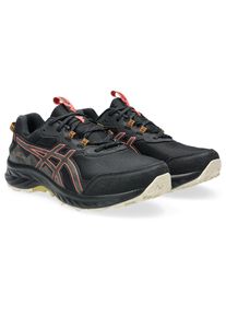 Trailrunningschuh asics "GEL-VENTURE 10 WP", Damen, Gr. 42,5, schwarz, braun stone, Synthetik, Schuhe Trailrunningschuh