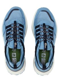 Sneaker Jack Wolfskin "DROMOVENTURE ATHLETIC LOW W", Damen, Gr. UK 7,5 - EU 41, Normalschaft, blau (elemental, blau), Main Material 100% Polyurethane Second Material 100% Polyamide Lining 100% Polyamide Sole 100% Rubber/ EVA, Schuhe Sneaker