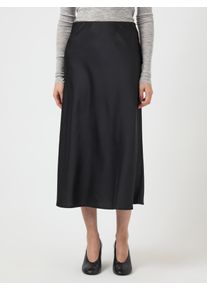 Midirock Y.A.S "YASPELLA HW MIDI SKIRT S. NOOS", Damen, Gr. S (36), schwarz, Web, Obermaterial: 97% Polyester, 3% Elasthan, unifarben, regular fit wadenlang, R&ouml;cke Midirock