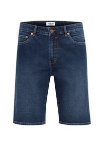 !Solid Jeansshorts SOLID "Jeansshorts SDDunley", Herren, Gr. XL, N-Gr, blau (dunkelblau denim), Obermaterial: 98% Baumwolle CO. 2% Elasthan EL., Jeans Jeansshorts
