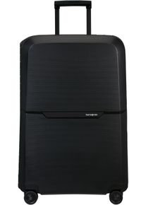 Hartschalen-Trolley Samsonite "MAGNUM, verschiedene Gr&ouml;&szlig;en und Farben", Damen, Gr. B/H/T: 51cm x 75cm x 32cm 104 l, grau (graphite), Polypropylen, unifarben, Koffer Hartschalen-Trolley, Reisekoffer Trolley Aufgabegep&auml;ck TSA-Zahlenschloss