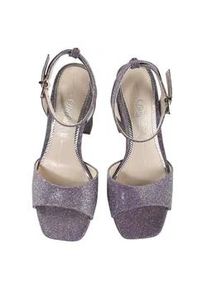 High-Heel-Pumps Buffalo "Buffalo Buffalo Charlotte Neat - Vegan Glitter", Damen, Gr. 36, lila, Kunstfaser, unifarben, Schuhe