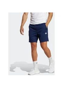 Shorts Adidas PERFORMANCE "TRAIN ESSENTIALS ALL SET TRAINING", Herren, Gr. S, N-Gr, blau (dunkelblau, wei&szlig;), Obermaterial: 100% Polyester, clean, Hosen Shorts