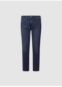 Tapered-fit-Jeans Pepe Jeans "TAPERED JEANS", Herren, Gr. 36, L&auml;nge 34, blau (sterling blau), Denim/Jeans, Obermaterial: 90% Baumwolle, 7% Polyester, 3% Elasthan, gerade, unten schmal lang, Jeans Tapered-fit-Jeans