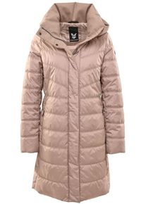 Fuchs & Schmitt Steppmantel FUCHS SCHMITT, Damen, Gr. 34, beige, Web, Obermaterial: 100% Polyester, unifarben, regular fit, M&auml;ntel Steppmantel, mit Weather Protection