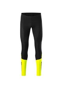 Fahrradhose Gonso "Essential Tight Softshell M", Herren, Gr. 5XL, Normalgr&ouml;&szlig;en, gelb, 100% Polyester, Hosen Fahrradhose, Herren Radhose mit Sitzpolster, Tight fit