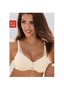 Minimizer-BH Lascana, Damen, Gr. 80, Cup B, rosa (rose champagne), Microtouch, Obermaterial: 87% Polyamid, 13% Elasthan, BHs Minimizer-BH, mit Spacer-Schalen und B&uuml;gel, Basic Dessous