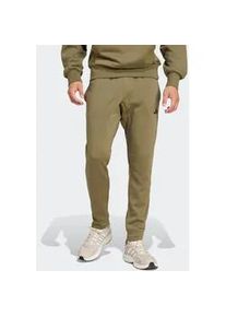 Sporthose Adidas SPORTSWEAR "ESSENTIALS FEELCOZY", Herren, Gr. XL, N-Gr, gr&uuml;n (olive strata, schwarz), Obermaterial: 70% Baumwolle, 30% Polyester, Hosen Sporthose