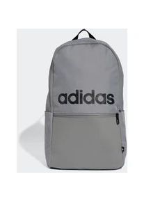 Rucksack Adidas PERFORMANCE "CLASSIC DAILY", grau (grau three, schwarz), Rucks&auml;cke, Damen, Obermaterial: 100% Polyester, Rucksack