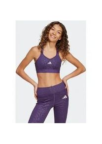 Sport-BH Adidas SPORTSWEAR "ALL SPORTS ANIMALPRINT MARSHMALLOW PRINT BH", M&auml;dchen, Gr. 164, N-Gr, wei&szlig; (aurora plum, wei&szlig;), Obermaterial: 89% Polyester, 11% Elasthan, BHs Sport-BH, f&uuml;r Laufen und intensive Aktivit&auml;ten, sportlicher Stil