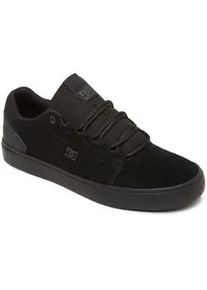 Sneaker DC Shoes "Hyde", Herren, Gr. 12(46), schwarz (schwarz, schwarz, schwarz), Obermaterial: Leder [Kuh] / Futter: Textil / Au&szlig;ensohle: Gummi, Schuhe Sneaker
