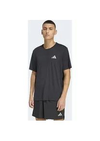 Laufshirt Adidas PERFORMANCE "ADI365 RUNNING ESSENTIALS", Herren, Gr. 3XL, schwarz, Obermaterial: 100% Polyester, Rundhals, Shirts Laufshirt