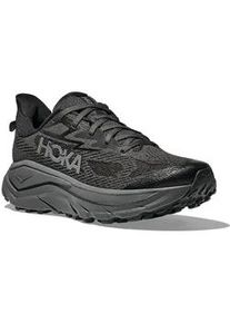 Trailrunningschuh Hoka One One "CHALLENGER 8", Damen, Gr. 38, schwarz, outer orbit, Synthetik, Textil, Schuhe, Trail-Running