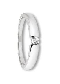 Goldring ONE ELEMENT "Zirkonia Ring aus 333 Wei&szlig;gold Zirkonia Ring aus 333 Wei&szlig;gold" Gr. 60, silber, Fingerringe, Damen, 60,mit Zirkonia, Gold Wei&szlig;gold 333, Gold, Wei&szlig;gold 333, Goldring, Dezente Symbolik &ndash; stilvoller Begleiter f&uuml;r jeden Anlass