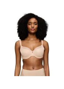 Minimizer-BH Triumph "Body Make-Up Illusion Curve", Damen, Gr. 70, Cup C, beige, Microtouch, Obermaterial: 80% Polyamid, 20% Polyester, Basic, BHs Minimizer-BH, verkleinert die Brust optisch, breite Tr&auml;ger, formend, weich