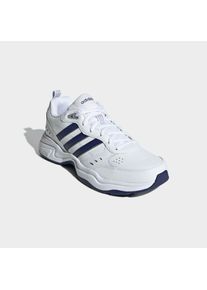 Sneaker adidas Sportswear "STRUTTER", Herren, Gr. 38, wei&szlig; (cloud wei&szlig;, dunkelblau, matte silber), Baumwolle, Synthetik, Textil, Schuhe Sneaker, Topseller